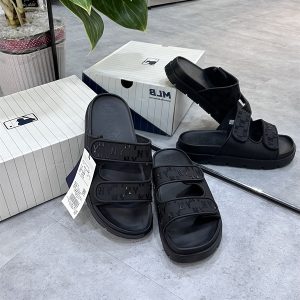 DÉP MLB KOREA CHUNKY BOUNCER TWO STRAP ĐEN