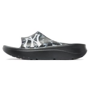 DÉP MLB KOREA CHUNKY SLIDER CLASSIC MONOGRAM – NY MONO ĐEN