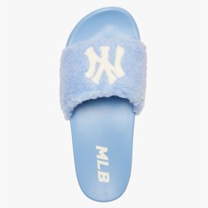 DÉP MLB NEW MOUND FLEECE LÔNG CỪU MÀU XANH – 3ALPPB116-50BLL