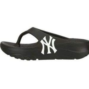 DÉP MLB KOREA CHUNKY SLIDER FLIP-FLOP NY MÀU ĐEN