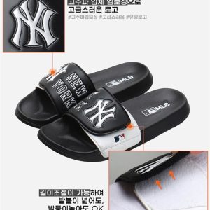 DÉP MLB NỘI ĐỊA QUAI DÁN ĐEN PV001
