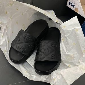 DÉP MLB KOREA CHUNKY BOUNCER ĐEN NY