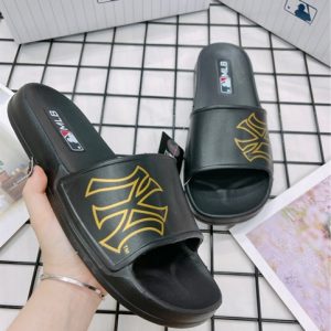 DÉP MLB NỘI ĐỊA ĐÚC NGUYÊN KHỐI MÀU ĐEN ND002