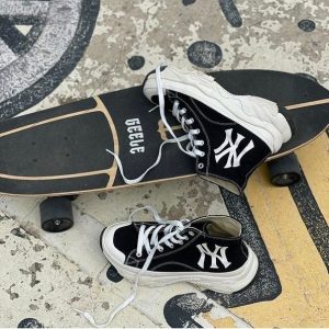 GIÀY MLB CHUNKY HIGH NY ĐEN