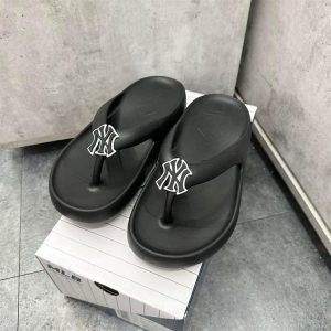 DÉP KẸP MLB KOREA BOUNCER FLIP FLOP ĐEN