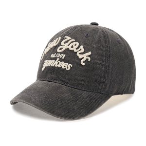 NÓN MLB NY XÁM JEANS 1903 (KHÔNG TAG)
