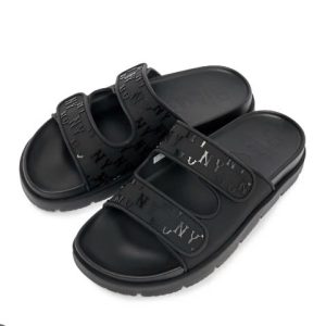 DÉP MLB KOREA CHUNKY BOUNCER TWO STRAP ĐEN