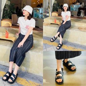 SANDAL MLB KOREA NY BASIC ĐEN
