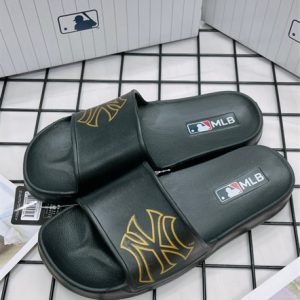 DÉP MLB NỘI ĐỊA ĐÚC NGUYÊN KHỐI MÀU ĐEN ND002