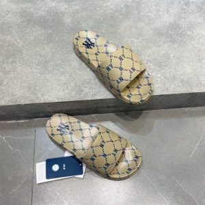 DÉP MLB KOREA MOUND DIA MONOGRAM MÀU BE (3ALPAD123-50BGS)