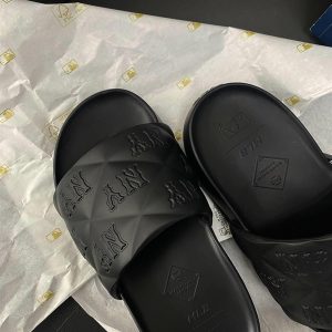 DÉP MLB KOREA CHUNKY BOUNCER ĐEN NY