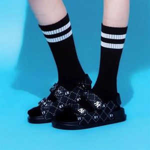 SANDAL MLB CHUNKY NEW YORK YANKEES ĐEN 3ASDCSD33-50BKS