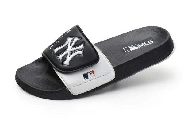 DÉP MLB NỘI ĐỊA QUAI DÁN ĐEN PV001