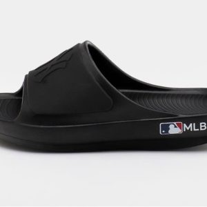 DÉP MLB NỘI ĐỊA QUAI CAO SU ĐEN FULL (SS23TT002)