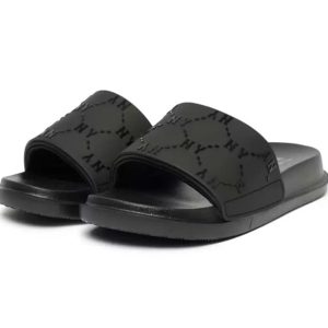 DÉP MLB KOREA CHUNKY MOUND DIA MONOGRAM ĐEN