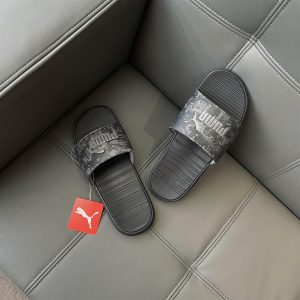 Dép Puma Camo Màu Đen