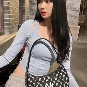 Túi Xách Mlb Monogram Hobo...